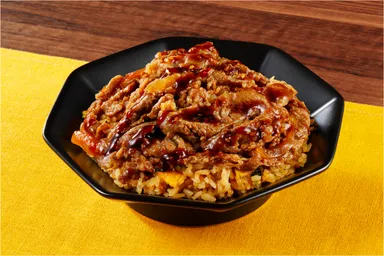 肉まみれ！牛焼肉炒飯（焙煎にんにくたれ味）