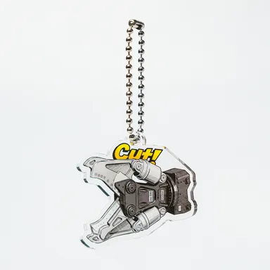 DXGGカッターのアクリルキーホルダー