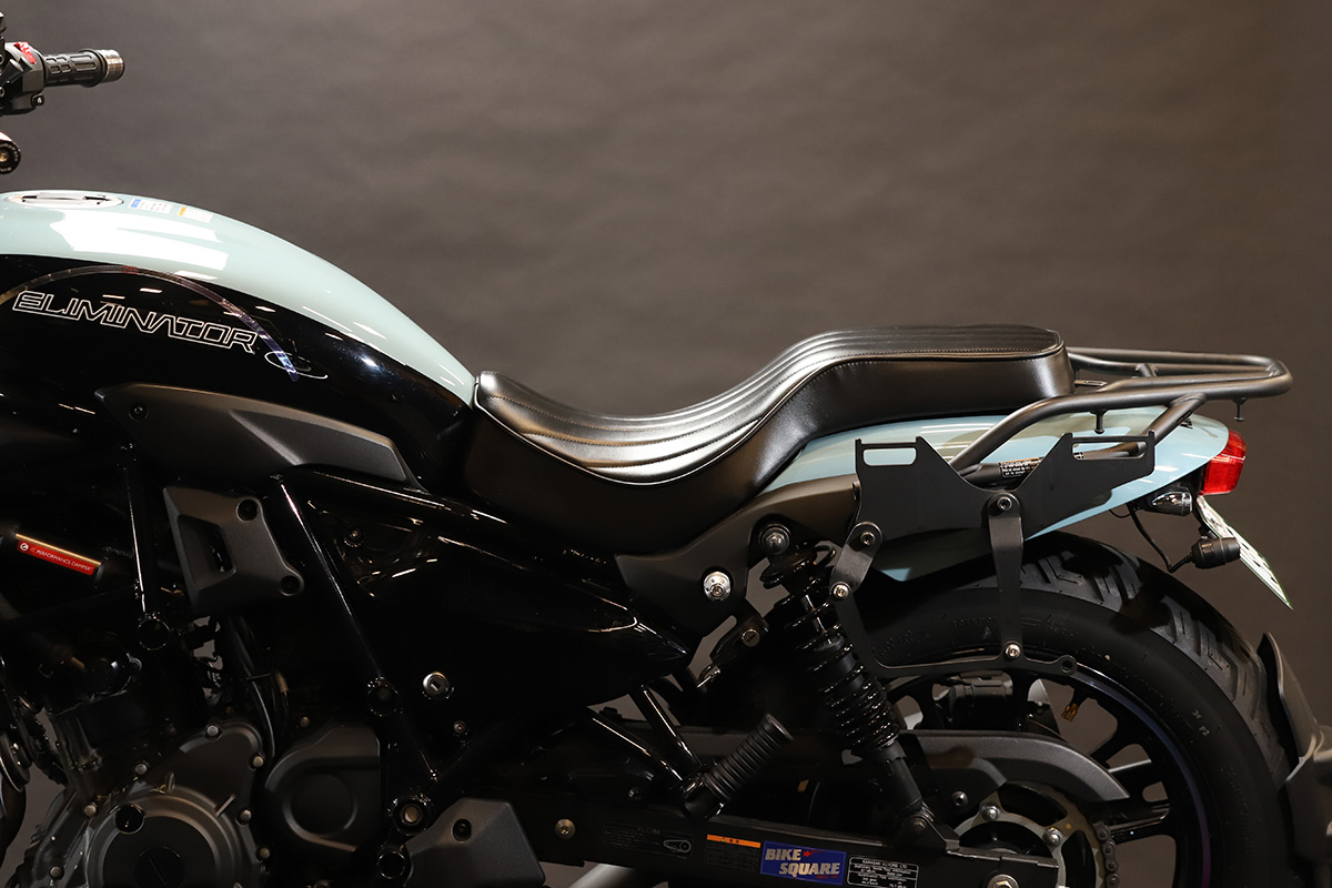 エリミネーター/SE専用シート「GOODSEAT “COBRA”」登場 表皮4種で愛車
