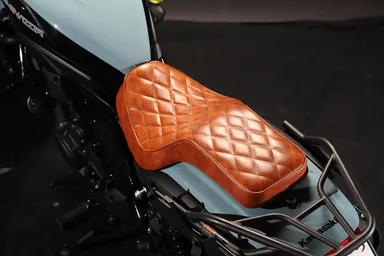 GOODSEAT “COBRA” for ELIMINATOR/SE　ダイアモンド　ブラウン