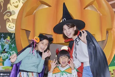 ハロウィーン衣裳でおでかけ