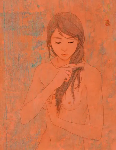 長田佳子日本画展