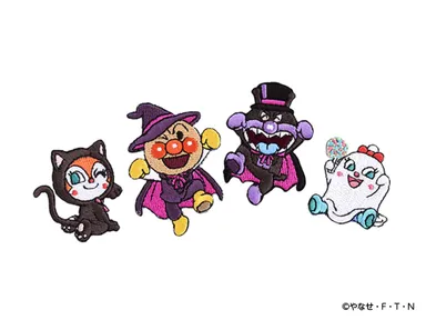 ハロウィーン ワッペンセット