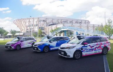 本実証で用いる自動運転車両のイメージ
