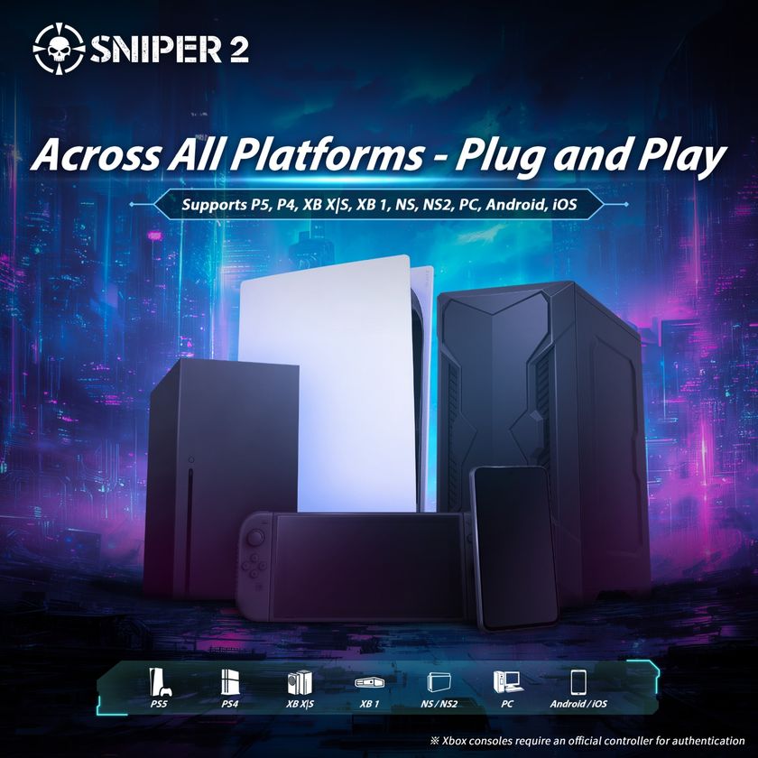 Brook Gaming、次世代フラッグシップキーボード・
マウスコンバーター「Sniper 2」を全世界で販売開始