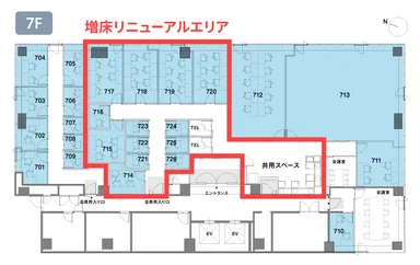 billage KANDA NCO神田紺屋町 フロアマップ