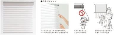 「ハナリ」スマートコード式 安全のポイント