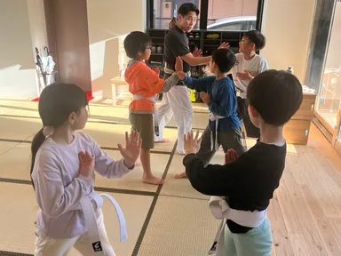 空手の様子(2)