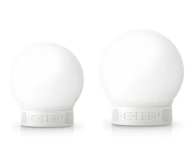 「Smart Lamp Speaker mini」と「Smart Lamp Speaker plus」