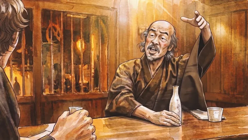 日本酒の歴史を描く