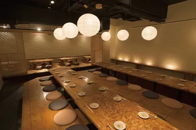 20名を超える団体で利用いただく事も(Kai本店)