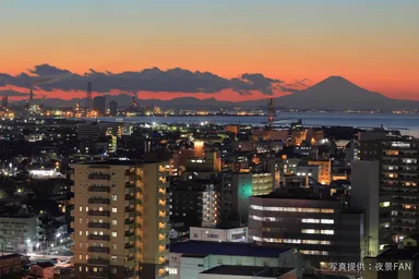 きみさらずタワーからの夜景「写真提供：夜景FAN」