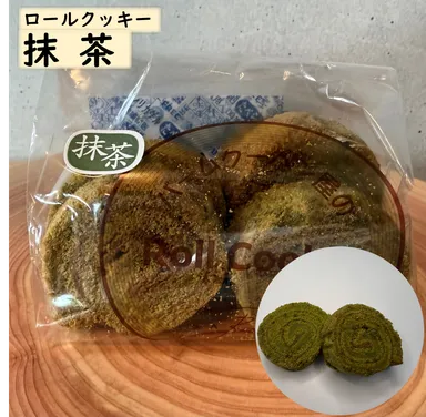 ロールクッキー(抹茶)