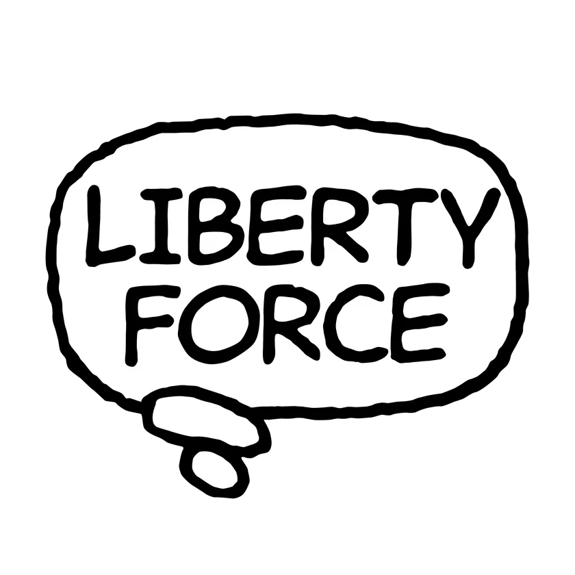 LIBERTY FORCE ロゴ