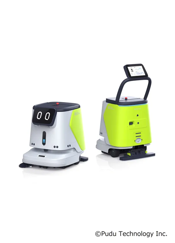 業務用自律走行清掃ロボット(AMR):PUDU CC1