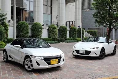 ホンダS660、マツダ新型ロードスター 2