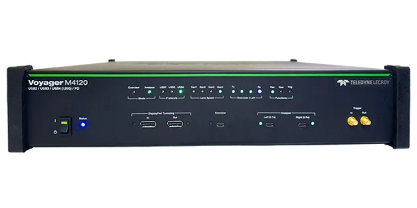 Voyager M4120 USB4 プロトコルアナライザ