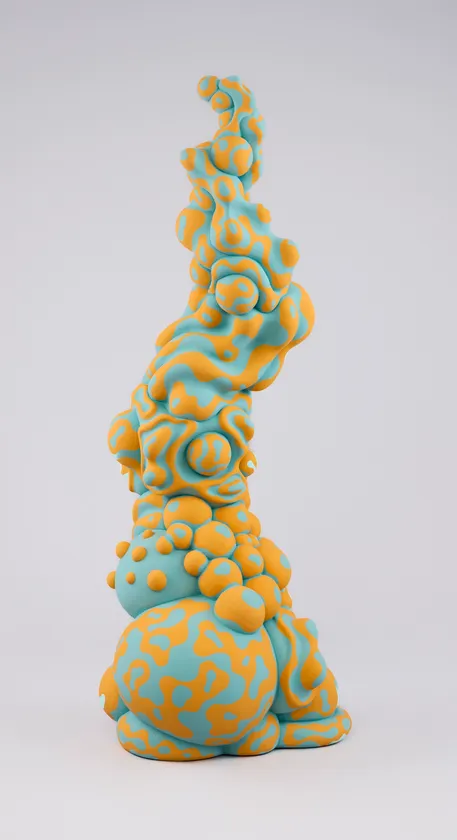 安藤 祐輝《Untitled》2026年、H187cm、作家蔵