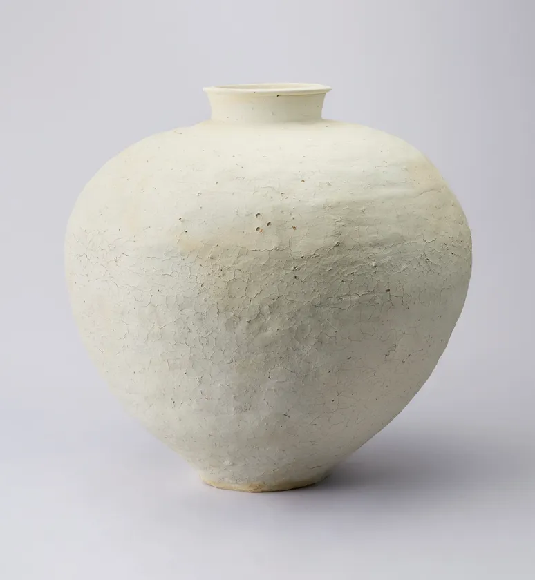 谷 穹《信楽壷》2026年、H62cm、作家蔵