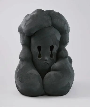 岩村 遠《Neo Jomon：Still Dreaming Girl》2026年、H152cm、作家蔵