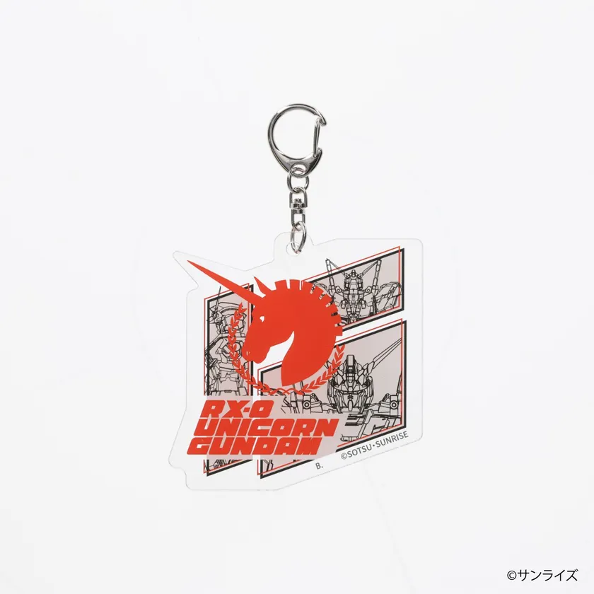 (7)RX-0 ユニコーンガンダム Ver. TWC FINAL アクリルキーホルダー
