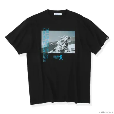 (2)STRICT-G 実物大ユニコーンガンダム立像 フォトTシャツモノトーン
