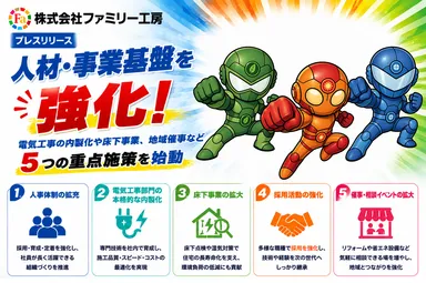 人材・事業基盤を強化