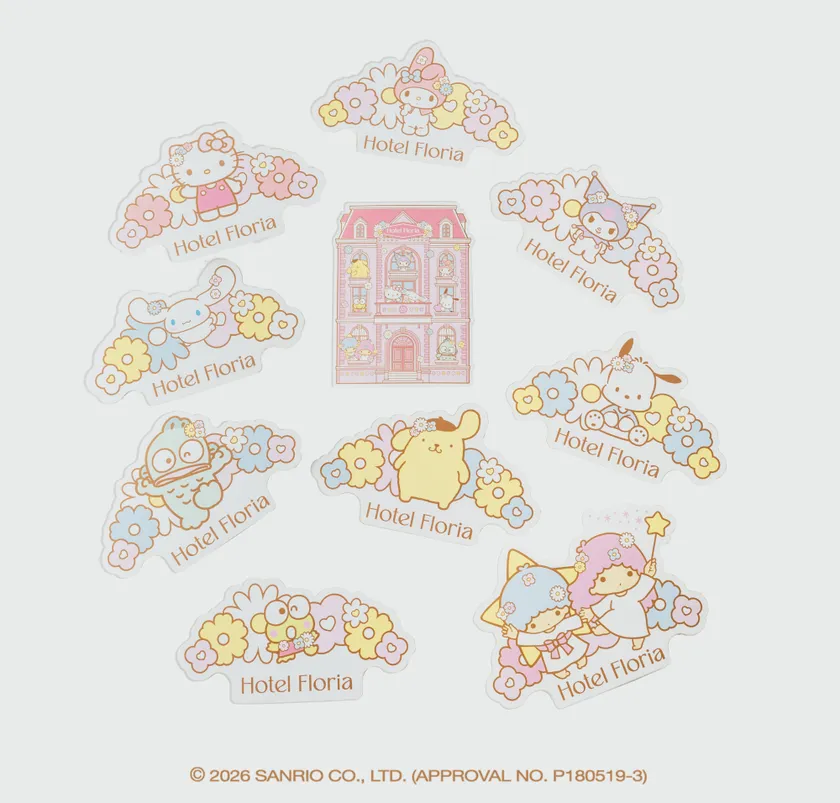 ダイカットポストカード(サンリオキャラクターズ / 各キャラクター全10種)/ 各275円(税込)