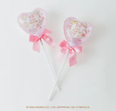 スティックバルーン サンリオキャラクターズ(A/B) ／各1,430円(税込)