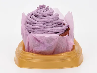 紫いもモンブラン～沖縄県産紫いもペースト使用～