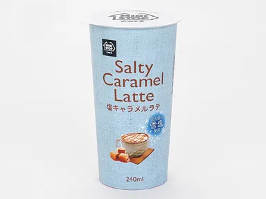 塩キャラメルラテ　-宮古島の雪塩使用-