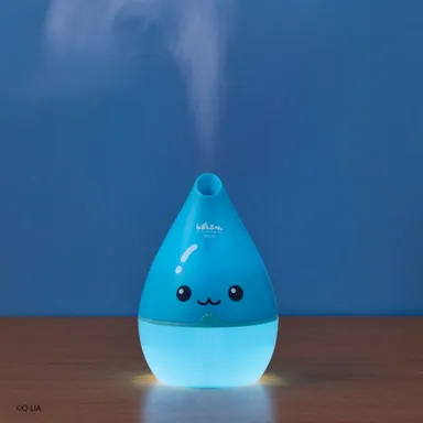 加湿と同時にやさしい灯りのLEDライトが点灯