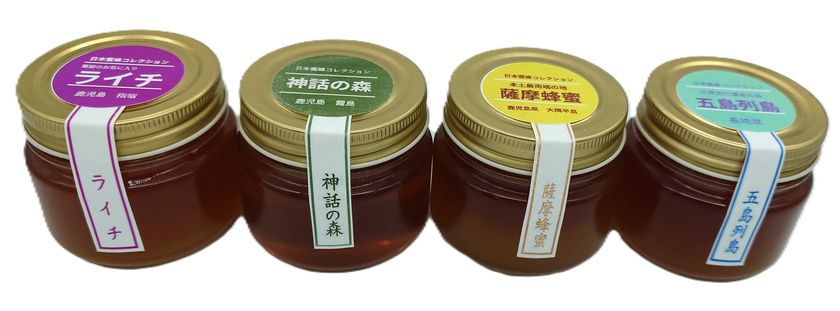 採蜜量は西洋みつばちの5％　幻の「日本みつばち」
生はちみつ4種コレクションを9月20日発売