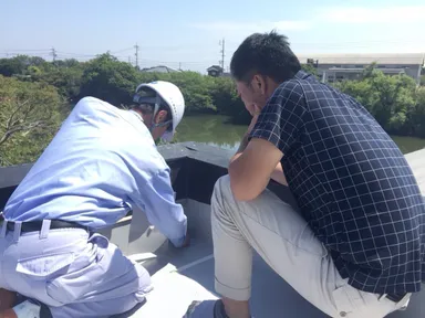 メーカーも駆けつけました