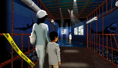 緊張感あふれる室内がドキドキ感を演出します