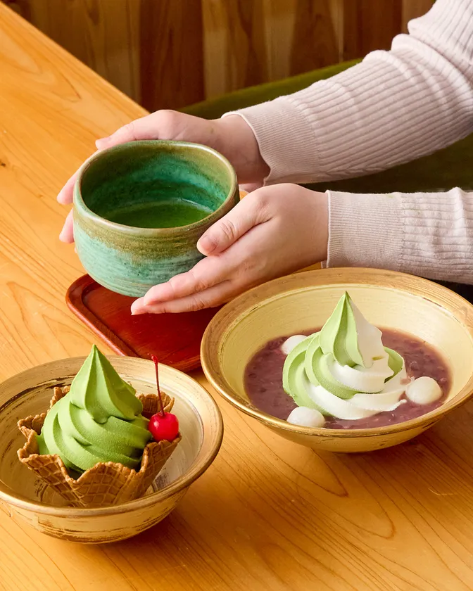 お抹茶と和甘味