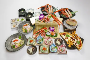 香住蟹満喫コース。フェア中の特別価格13,800円