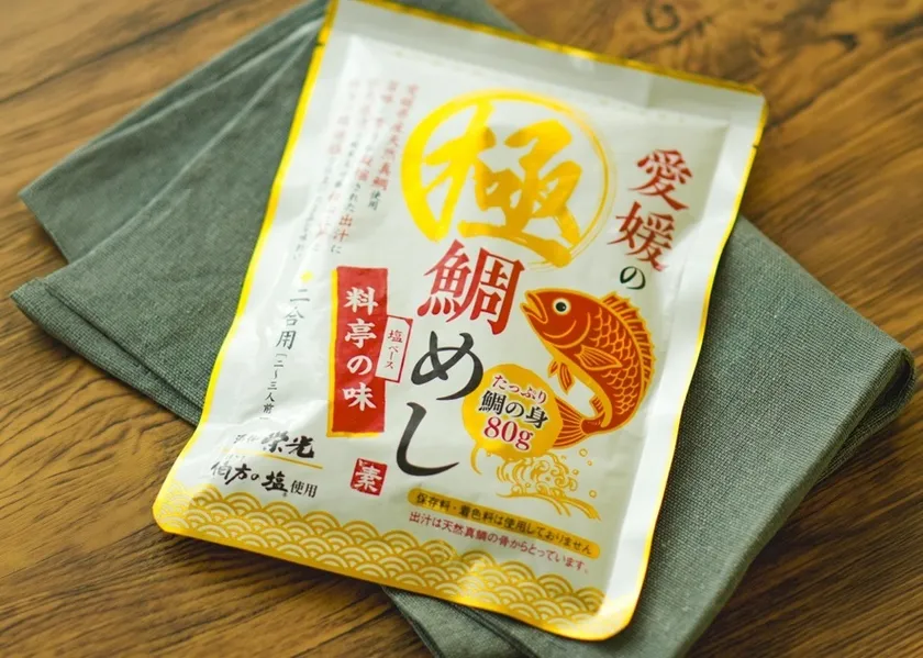 こととやオリジナル商品「こととや 愛媛の極鯛めしの素」