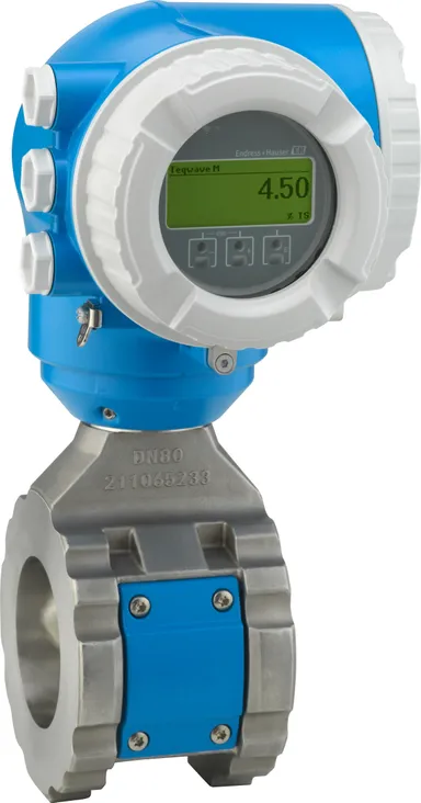 変換器搭載の全固形分濃度計Proline Teqwave MW 300