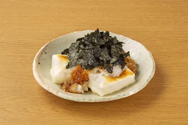 焼き餅にK(黒い)N(海苔)B(ぶっかけ)