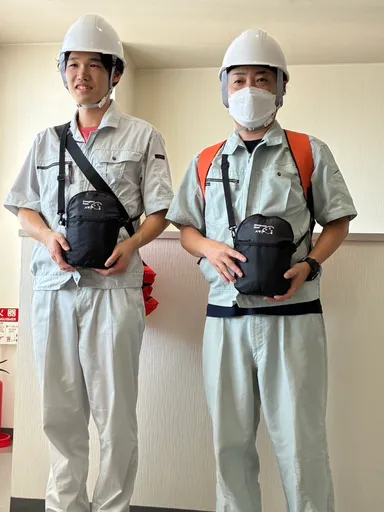 実際の装着画像