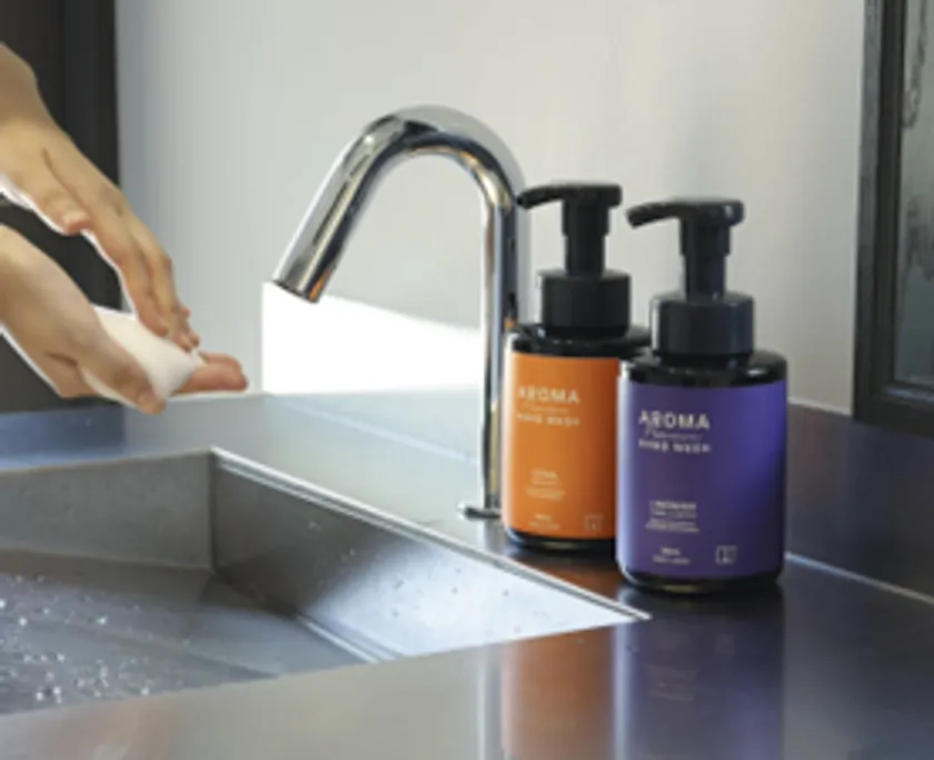心地よいAROMAの香りが広がる