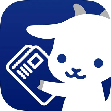 「goo milk feeder」アプリのアイコン(メグたん)