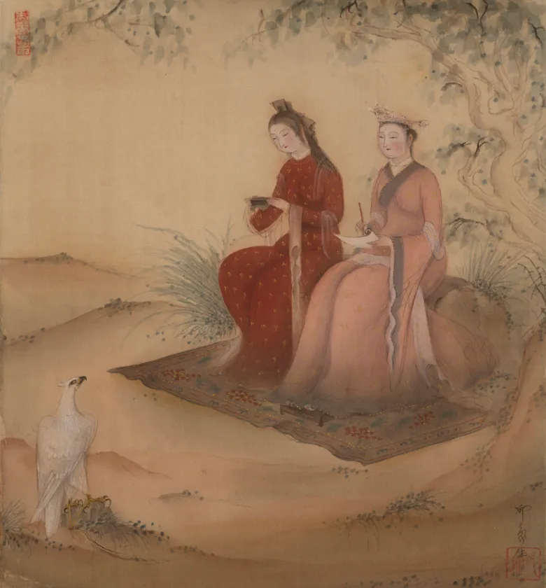 堂本印象《写霊図》大正15年(1926) 京都府立堂本印象美術館蔵
