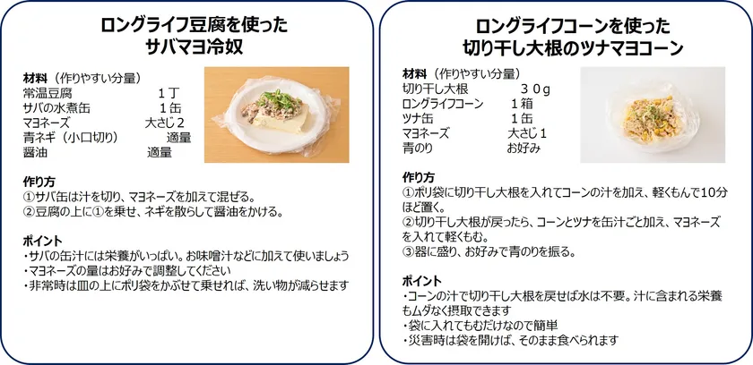 サバマヨ・ツナマヨレシピ