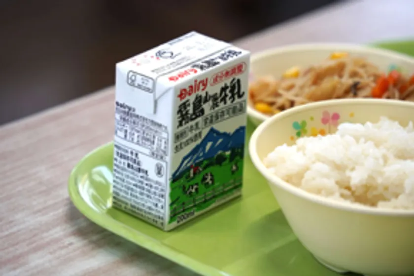 給食牛乳画像