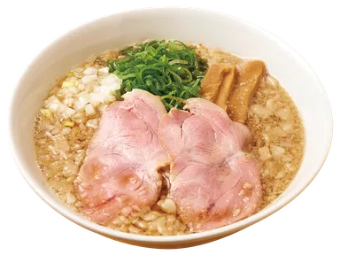 背脂煮干そば