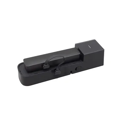 DA-AD02-PRO1 製品本体。バッテリー非内蔵のスリムボディで車載したままでも安心