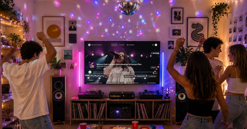 ハイセンスの大画面テレビで「Spotify」が楽しめる
9月1日より一部対象機種でSpotifyアプリの提供を開始