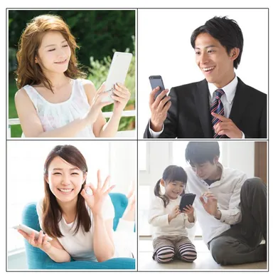 見守る人達(例)